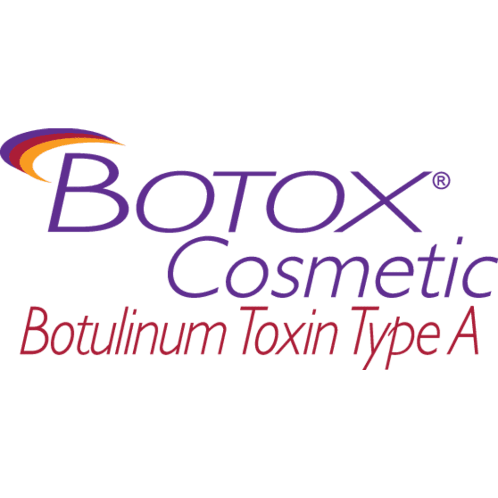67f7bdabd9518_botox logo A botox cosmetic logo is shown.